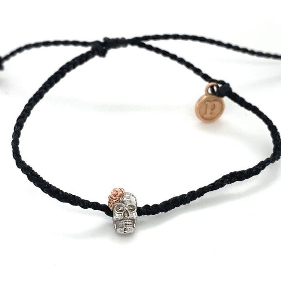 Pura Vida Jewelry - COPY - Pura Vida Skull with Rose Bracelet